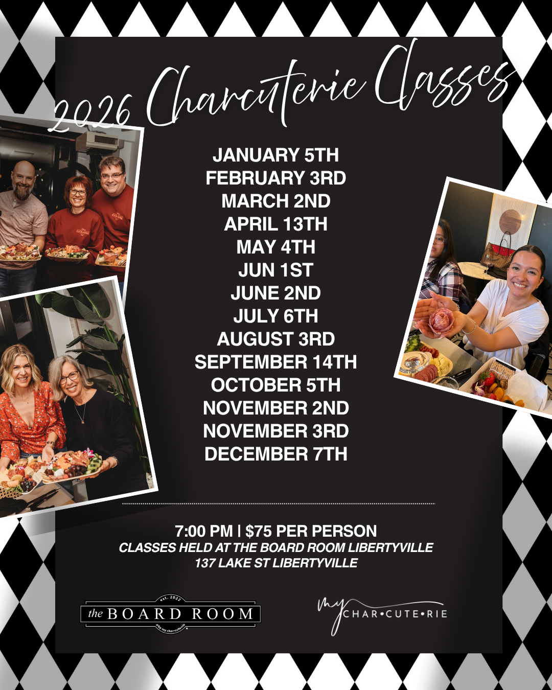 2026 Charcuterie Classes