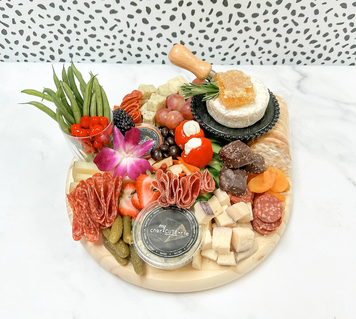 12" Round CharCUTErie Board