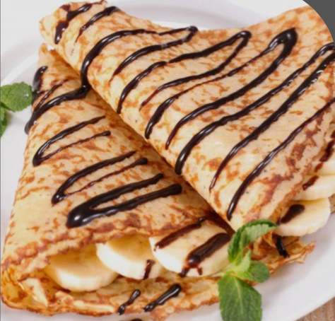 Banana Bliss Stuffed Crepes