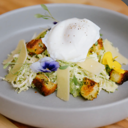 Brussels Sprouts Caesar Salad
