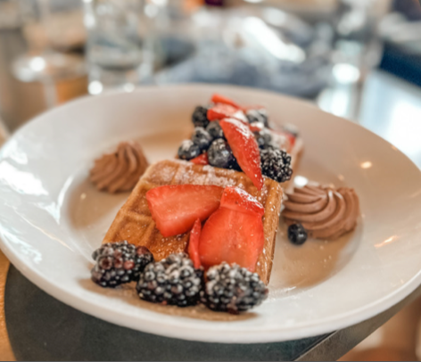 Indulgent Stuffed Waffles