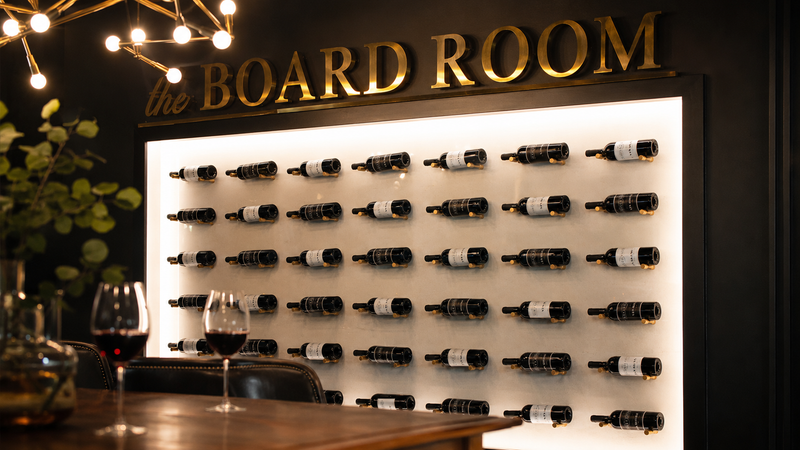 Downtown Libertyville Dining Starts at The Board Room Restaurant