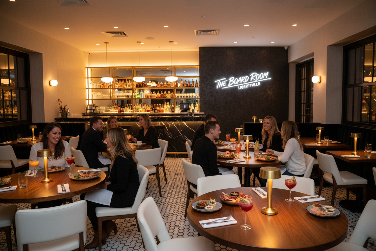 Behind the Design: How The Board Room Redefined Libertyville’s Dining Atmosphere
