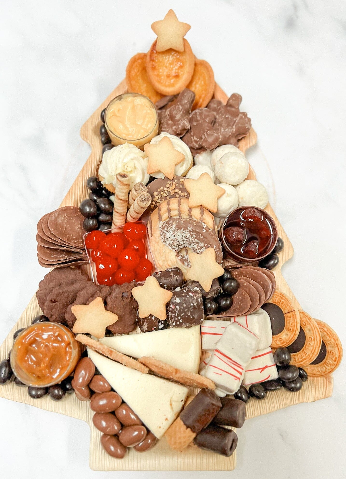 Christmas Tree Sweets CharCUTErie Board