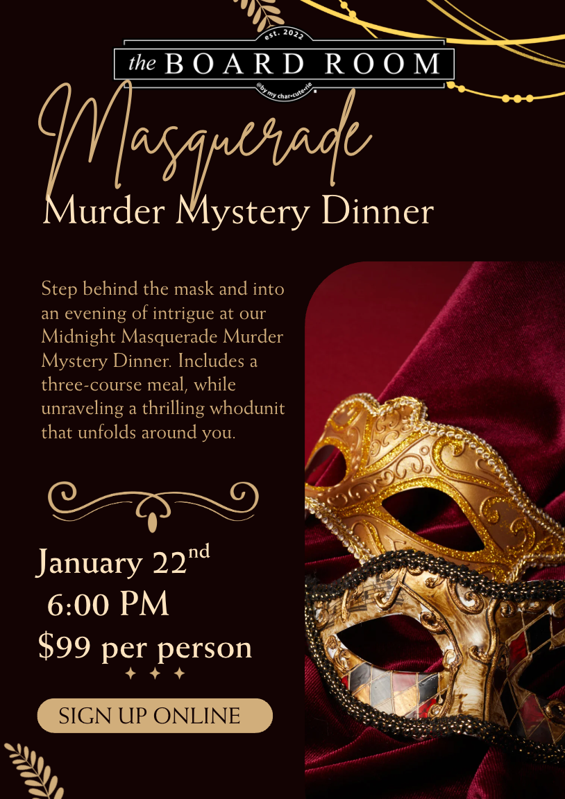 Murder Mystery January 22nd