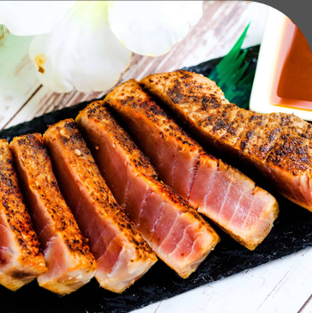 Pan Seared Blackened Tuna