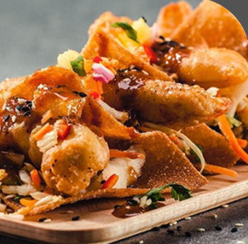 Crispy Korean Beef Tacos