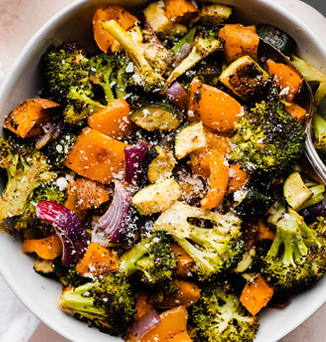 Seasoned Charred Veggies