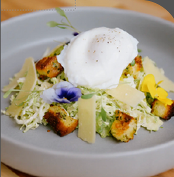 Brussels Sprout Caesar Salad