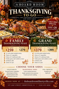 Family Thanksgiving Feast - $279